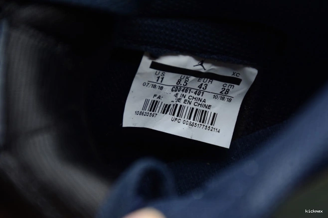 Rep MAX High Retro 1 Jordan UNC OG Air CD0461-401 Patent 0726